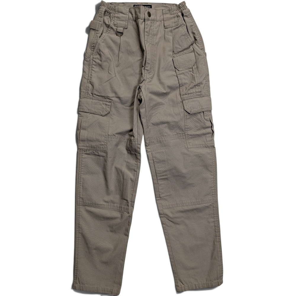 5.11 Tactical Womens Cargo Pants 2 Style 64355 Cotton Canvas Khaki Tan